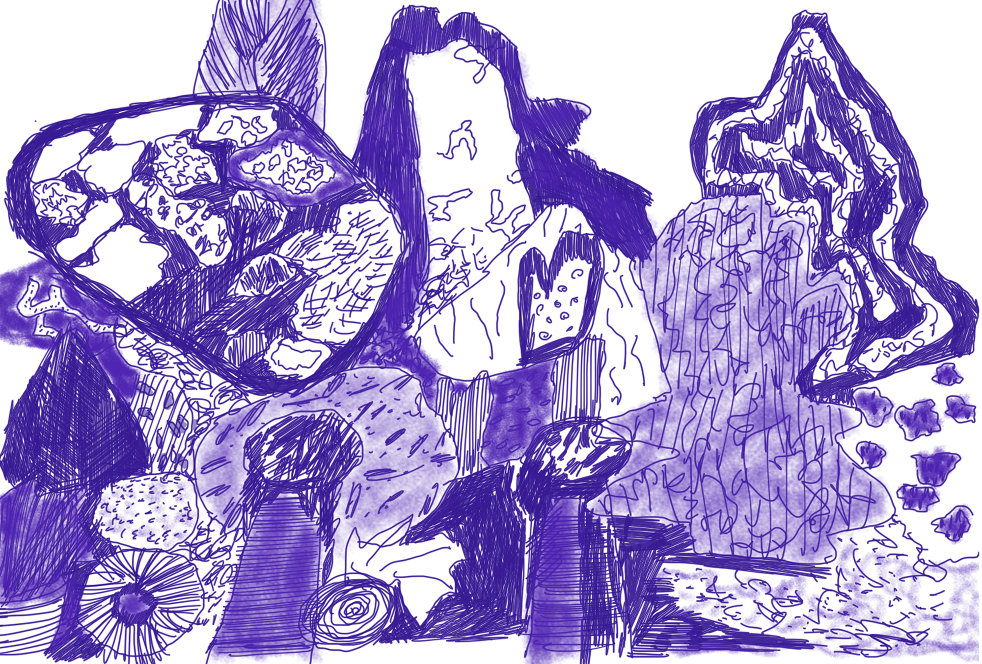 Ipad Garden Sketch 3