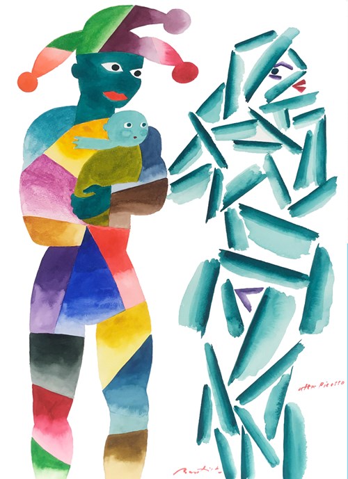 La Toilette 2- after Picasso La Toilette 2- after Picasso
