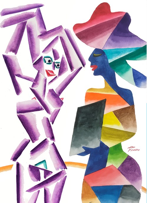 La Toilette 1- after Picasso La Toilette 1- after Picasso